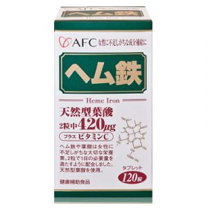 AFC 菁鑽鐵S錠狀食品