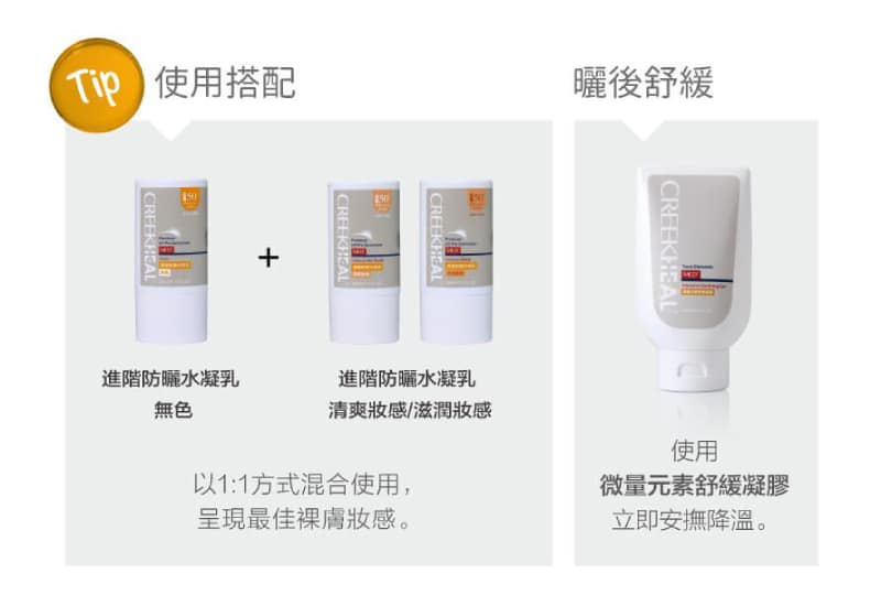 珂芮爾 進階防曬水凝乳